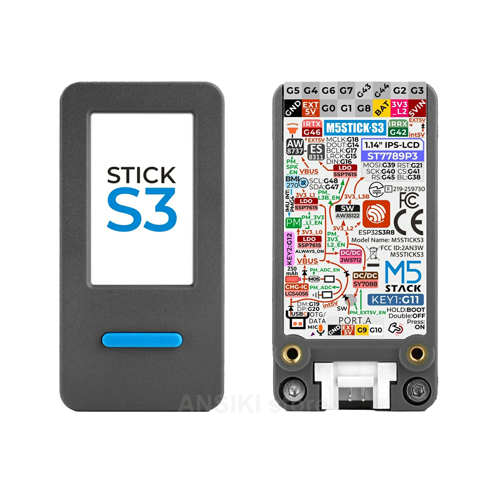 Diy Electronics Kits - M5Stack M5StickS3 ESP32-S3 IoT Development Kit