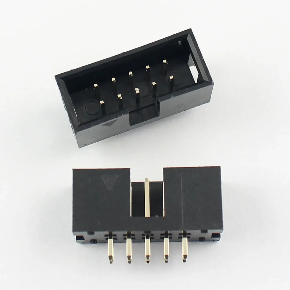 Male Female Header Pin - 100pcs 2.54mm 2x5 Pin 10 Pin