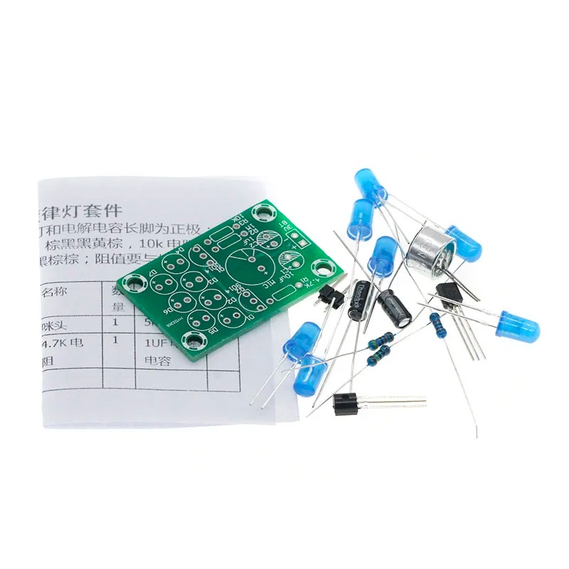 Diy Electronics Kits - Voice Control Melody Lamp Kit Electronic
