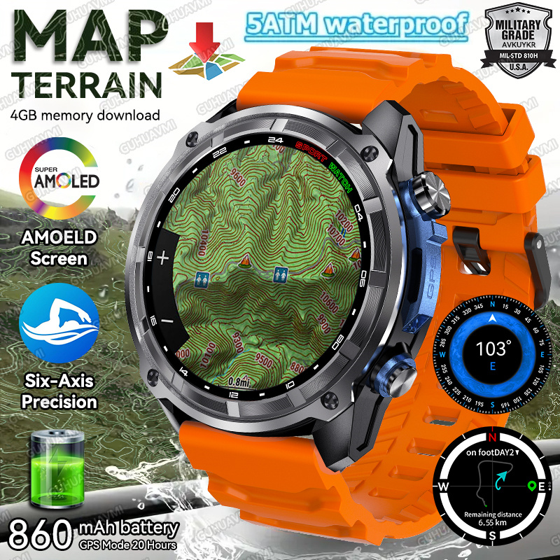 2025 New Terrain map GPS Smart - огляд і ціна Diy Electronics Music