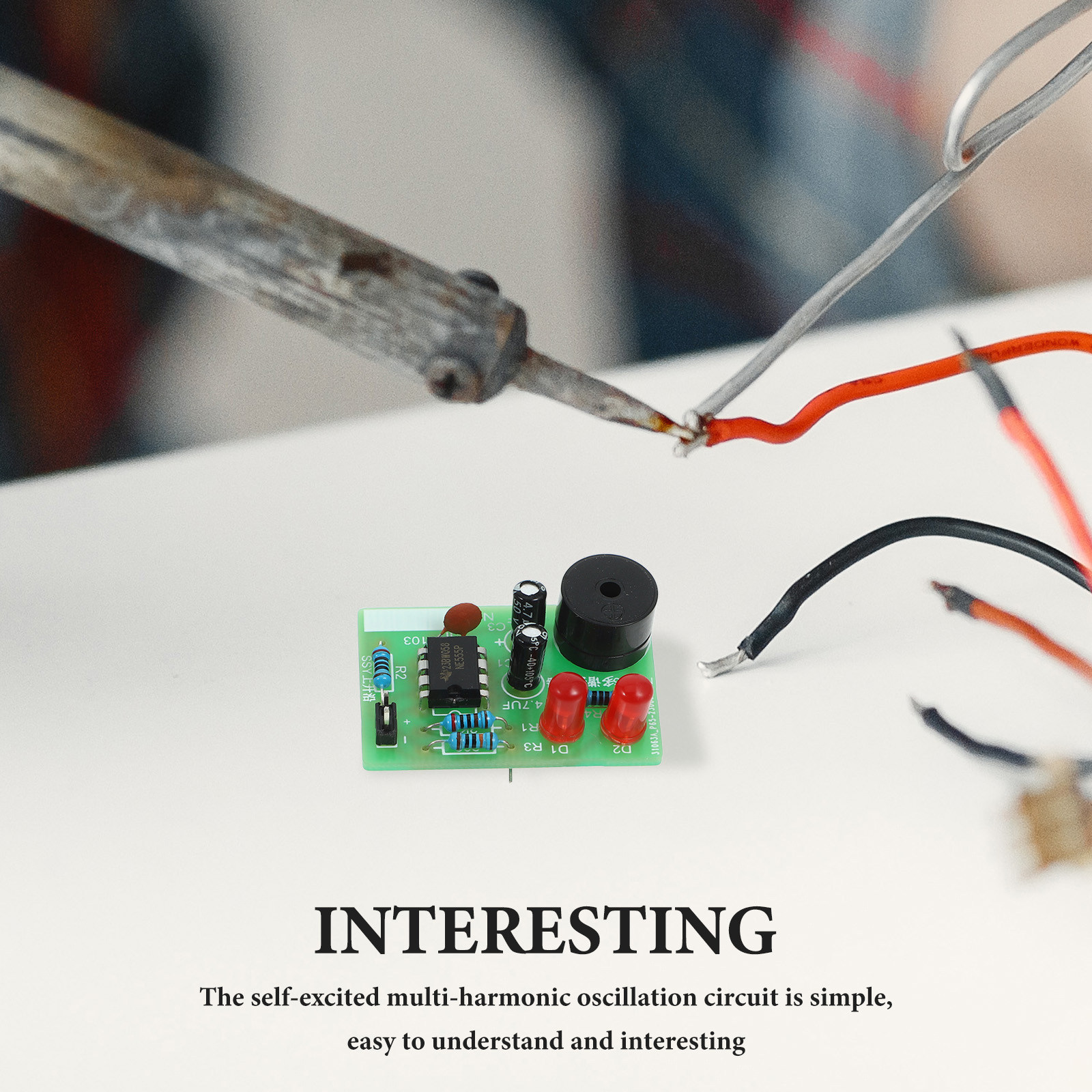 5Set Soldering Training Kit We - огляд і ціна Diy Electronics Circuits