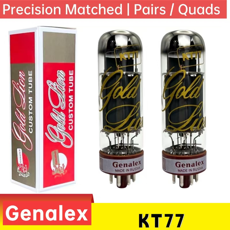 GOLD LION KT77 Vacuum Tube HIF - огляд і ціна Diy Electronics Kits