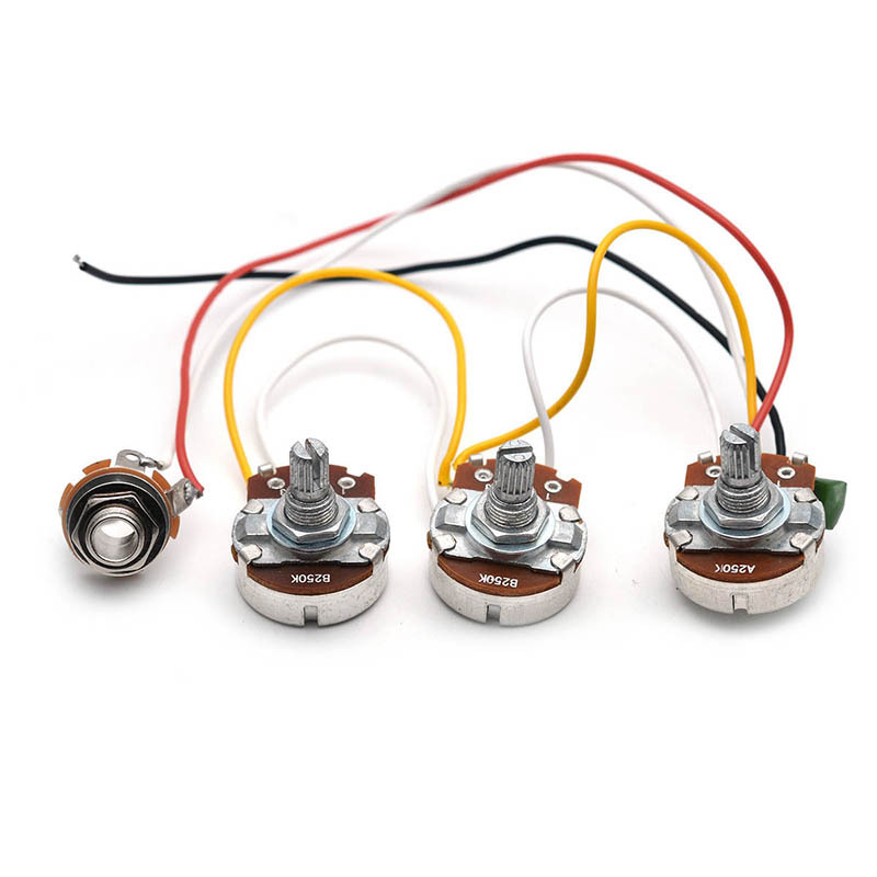 Electric Bass Wiring Harness 2 - огляд і ціна Diy Guitar Electronics Kit