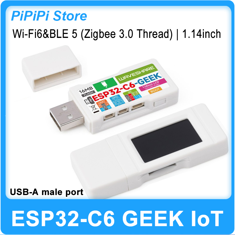 ESP32-C6 GEEK Development Boar - огляд і ціна Diy Electronics Board
