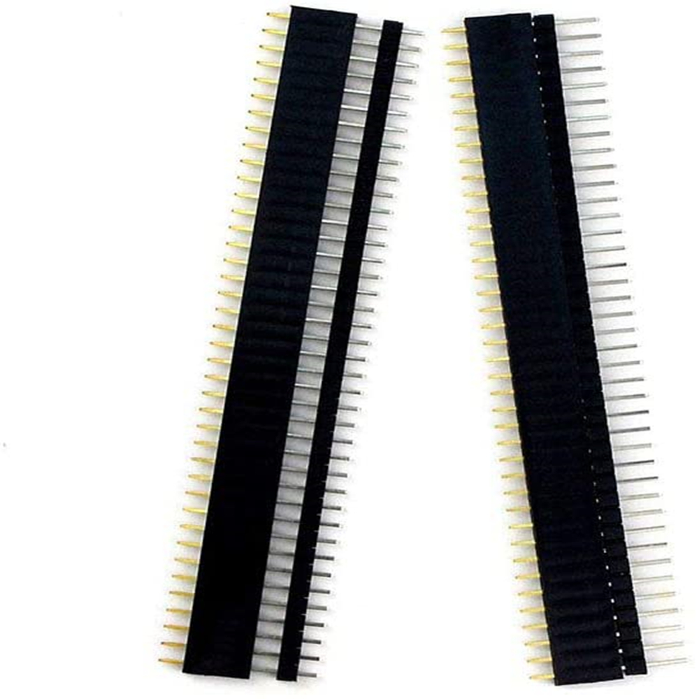 20 Pcs 10 Pairs 40 Pin 1x40 Si - огляд і ціна Male Female Header Pin