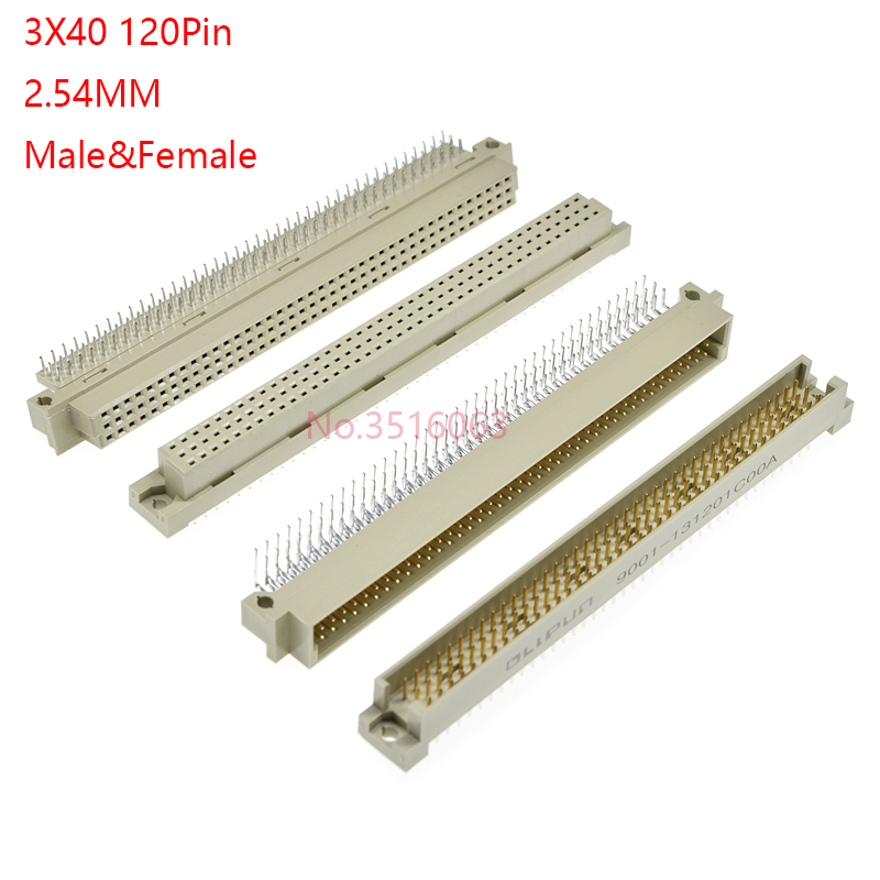 1pcs din 41612 Connector 3 Row - огляд і ціна Male Female Header Pin