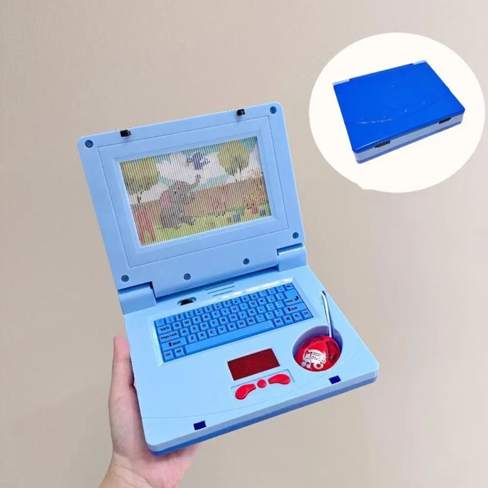 1 Set LED Kids Learning Laptop - огляд і ціна Diy Electronics Music