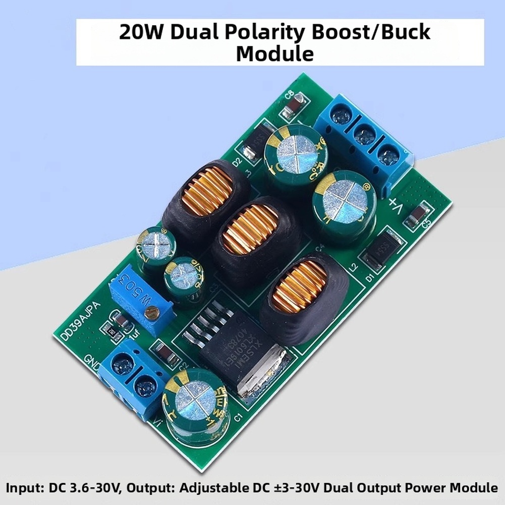 Adjustable Dual Output DC DC C - огляд і ціна Diy Electronics Board