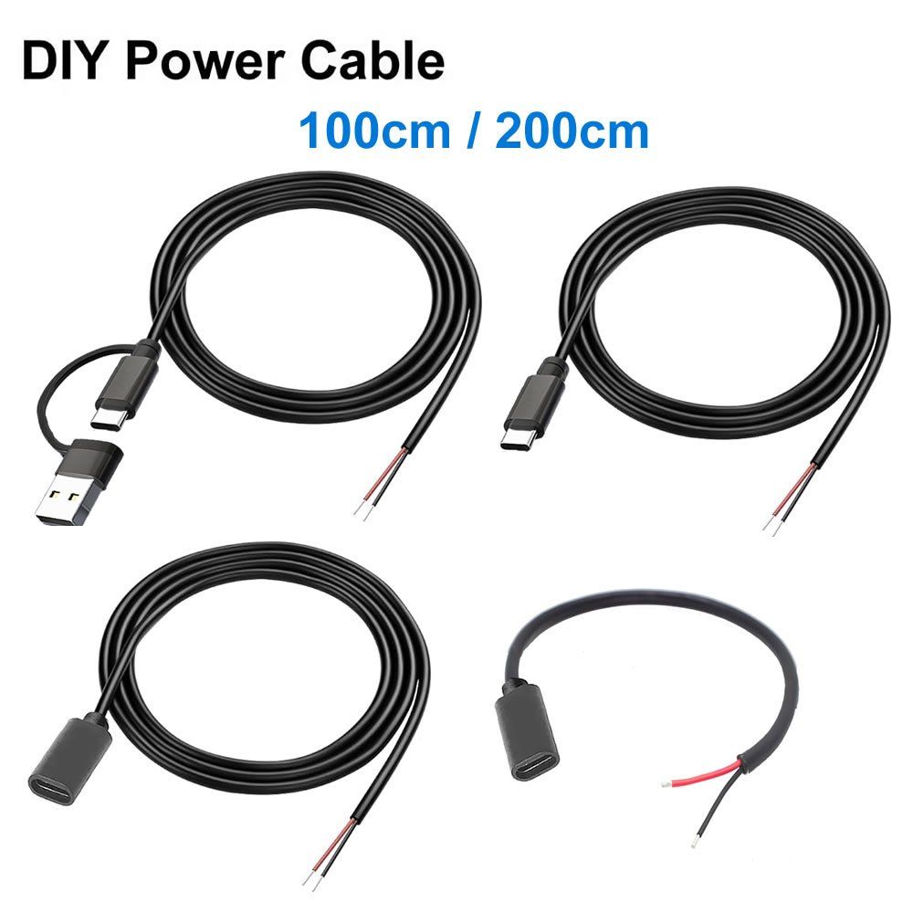 DC 2 Pin Power Cable USB and T - огляд і ціна Diy Electronics Music
