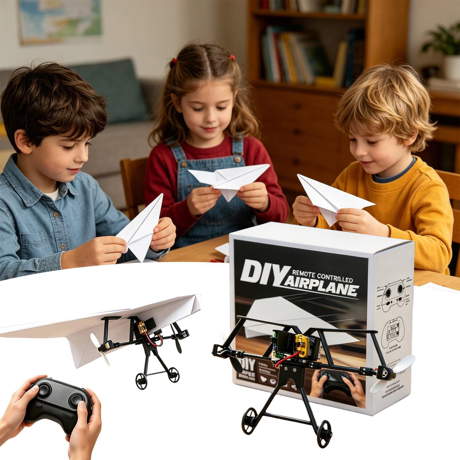 DIY RC Paper Airplane Kit Plan - огляд і ціна Diy Electronics Kits