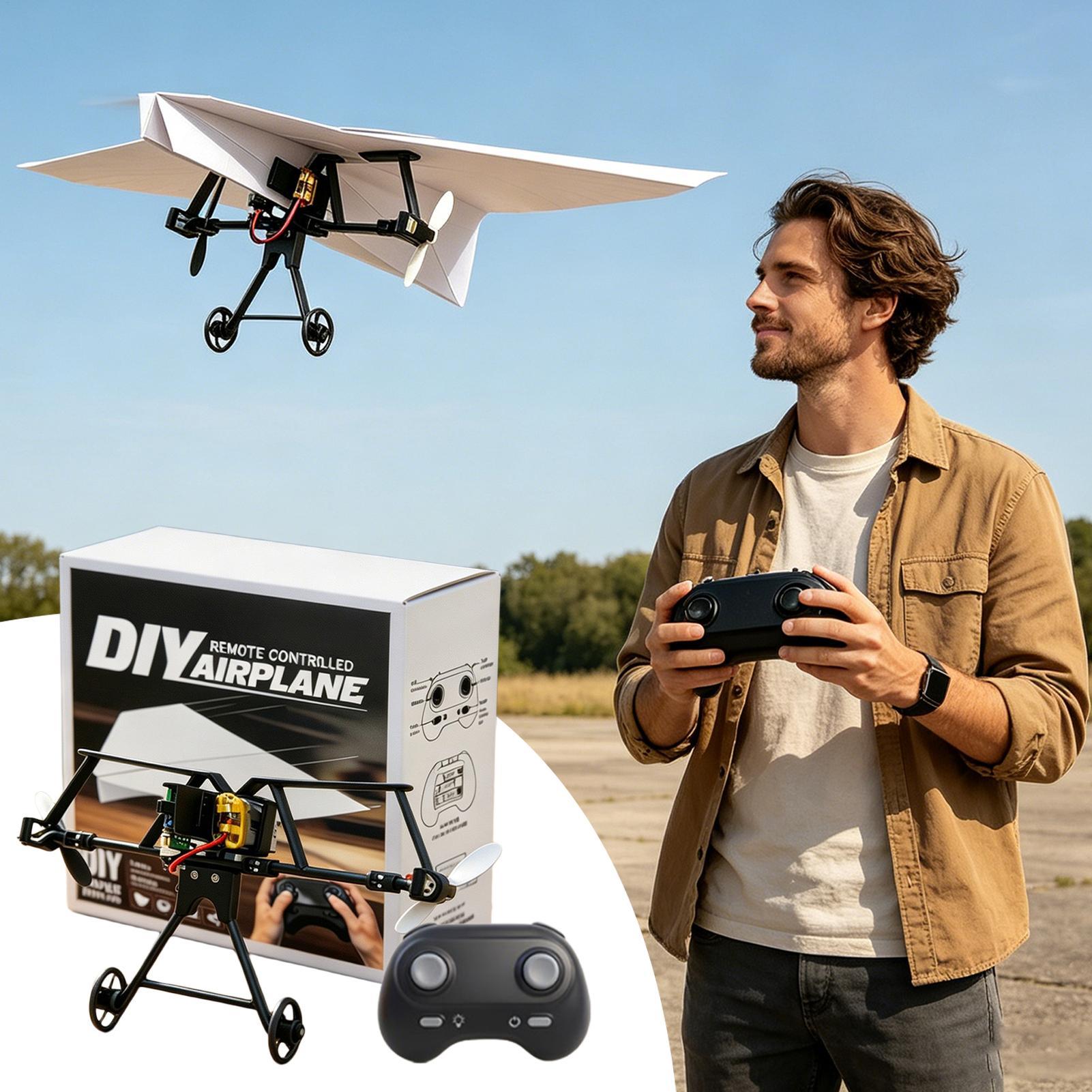 DIY RC Paper Airplane Kit Plan - огляд і ціна Diy Electronics Kits