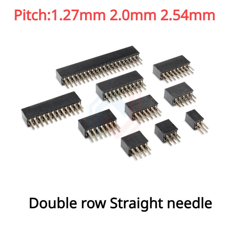 10Pcs 1.27mm 2.0mm 2.54mm Pitc - огляд і ціна Male Female Header Pin