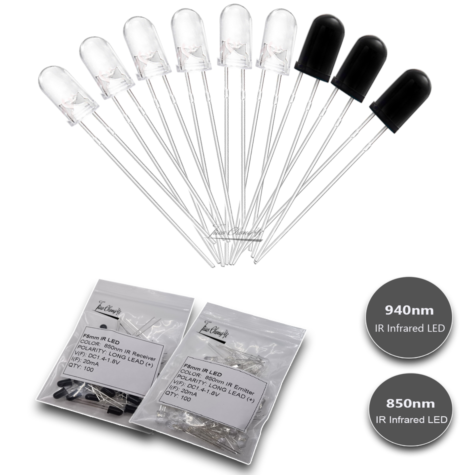 DIP 3mm 5mm IR LED Emitting Di - огляд і ціна Ir Infrared Receiver