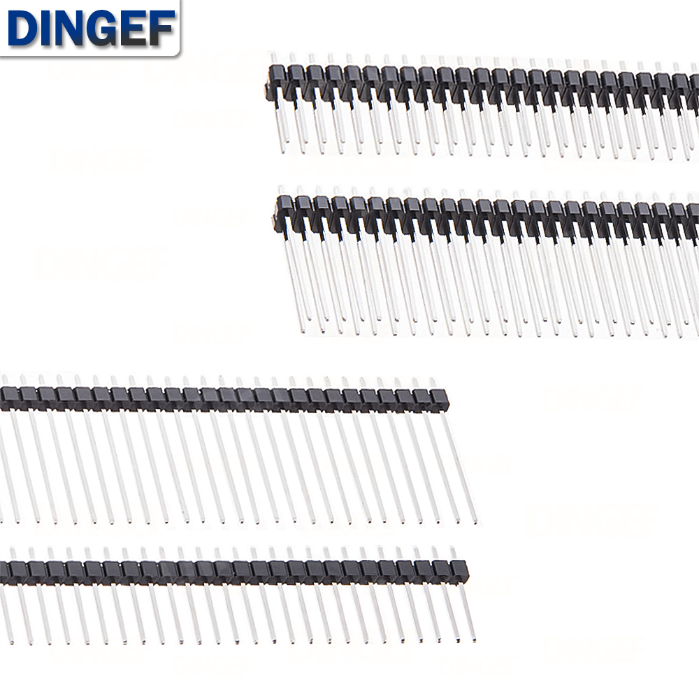 10PCS Single Double Row Male 1 - огляд і ціна Male Female Header Pin