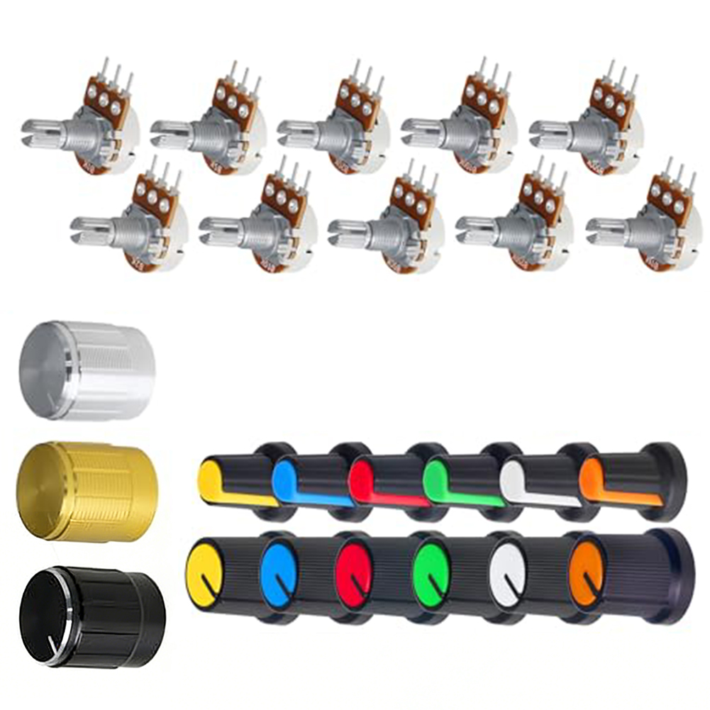 84 Piece Potentiometer Kit 1K  - огляд і ціна Diy Guitar Electronics Kit