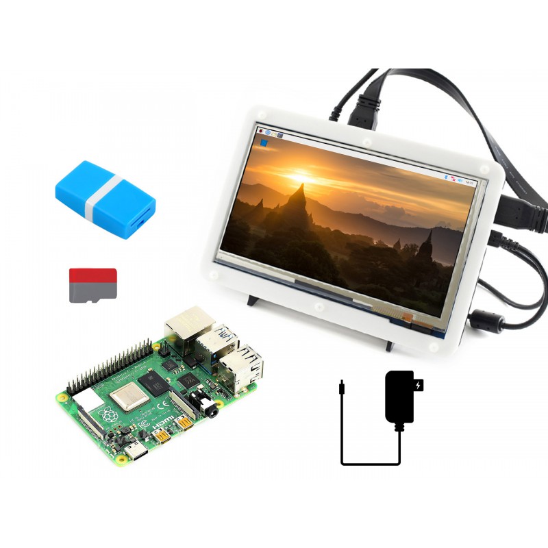 Raspberry Pi 4 Model B Display - огляд і ціна Diy Electronics Kits