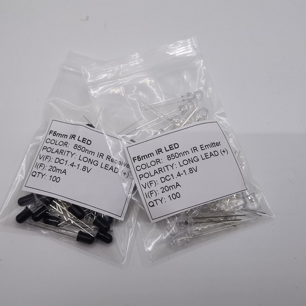 3mm 5mm IR LED Emitting Diode  - огляд і ціна Ir Infrared Receiver