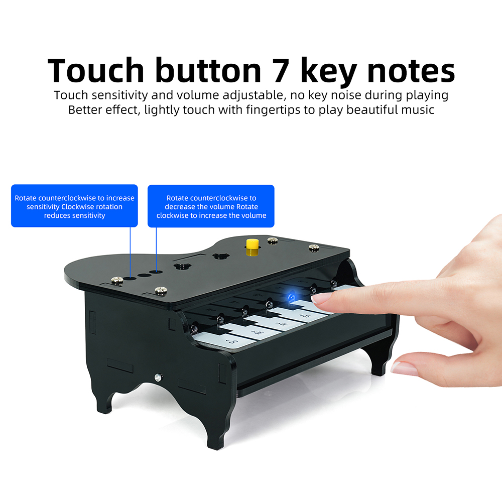 DIY Electronic Keyboard Kit 7  - огляд і ціна Diy Guitar Electronics Kit