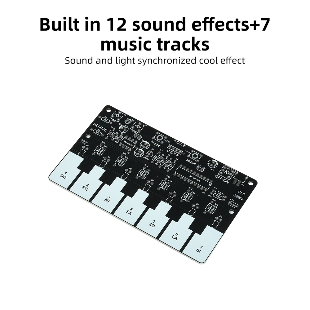DIY Electronic Keyboard Kit 7  - огляд і ціна Diy Guitar Electronics Kit
