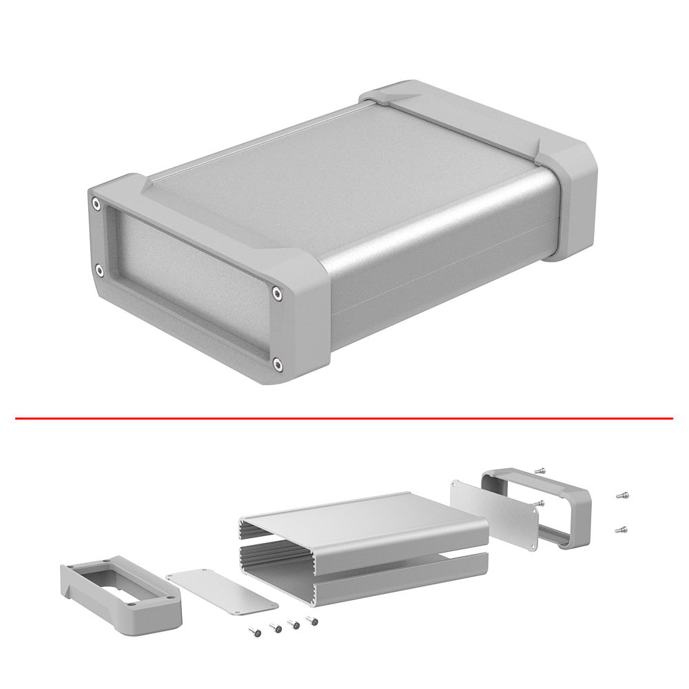 Aluminium Electronic Project B - огляд і ціна Diy Electronics Circuits