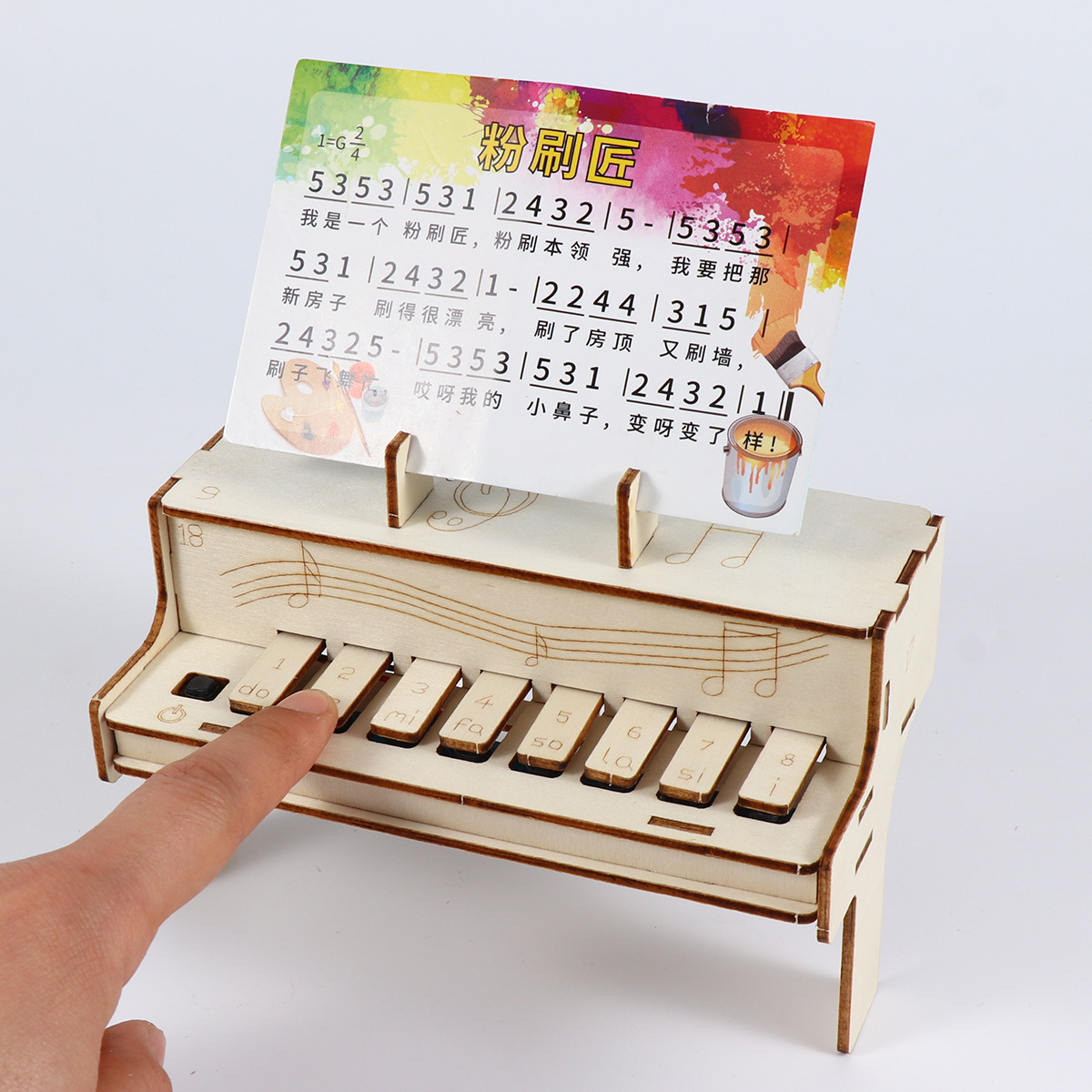 DIY Wooden Electronic Piano Mo - огляд і ціна Diy Electronics Music