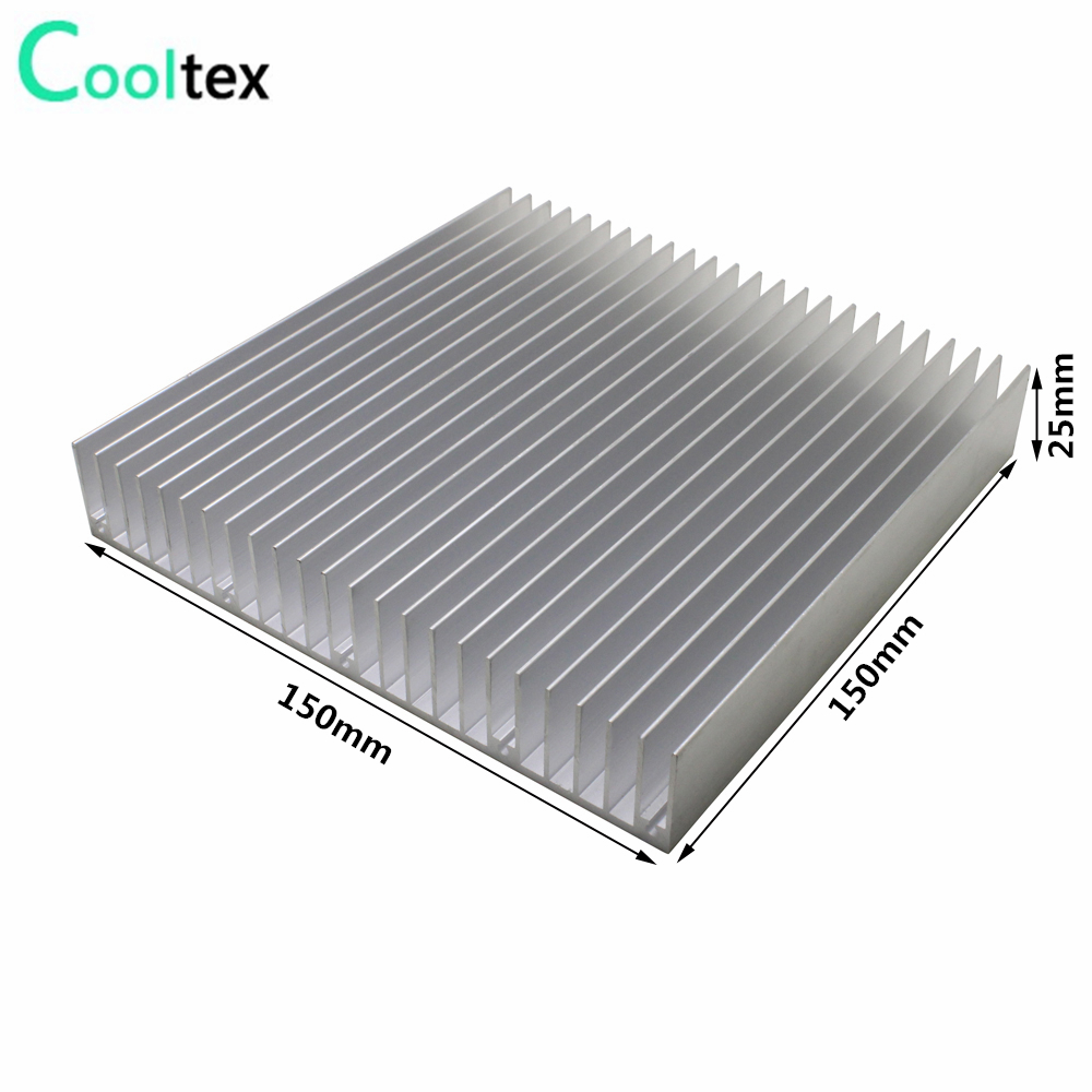 150x150x25mm DIY Aluminum Heat - огляд і ціна Diy Electronics Circuits