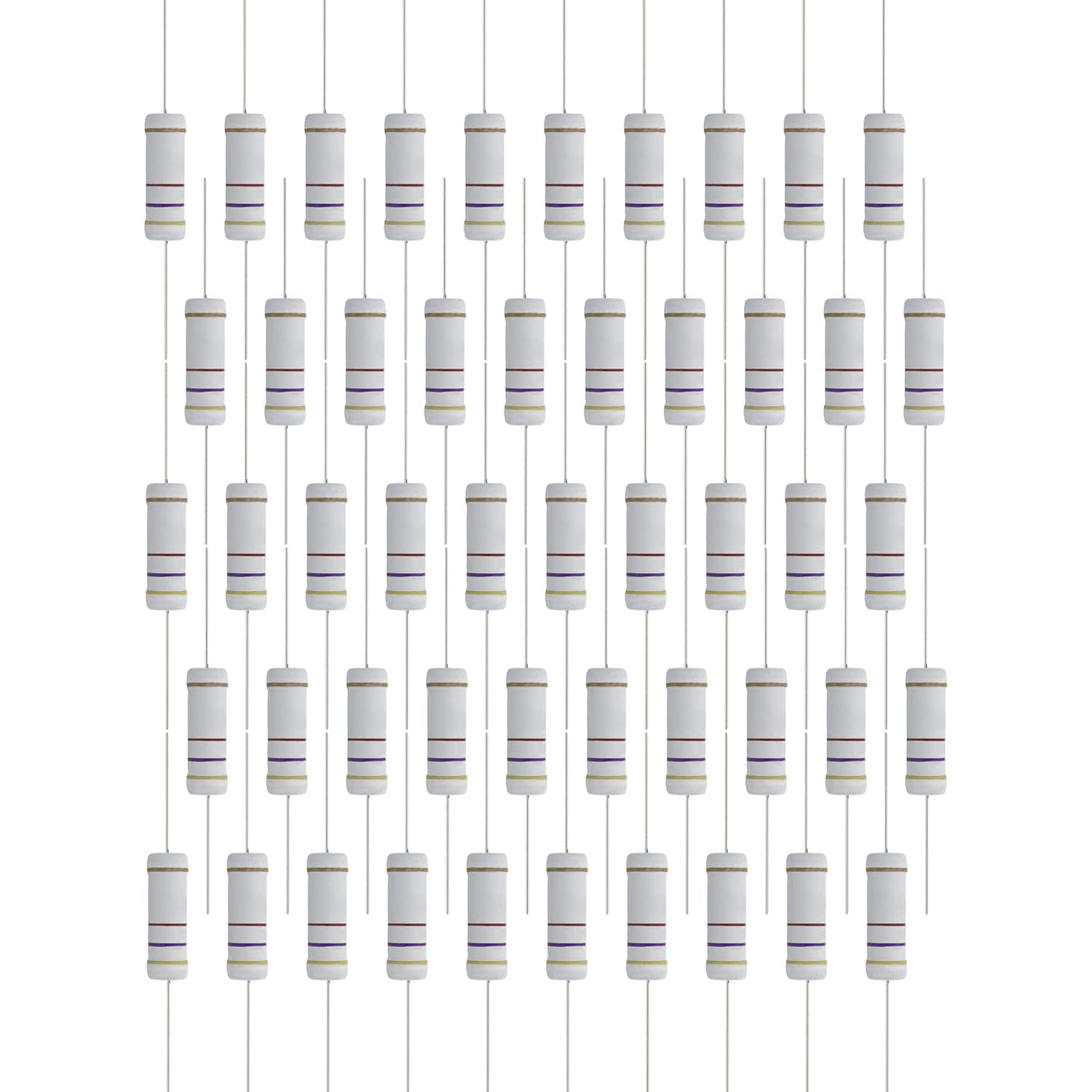 50PCS 470 Ohm Resistor Axial L - огляд і ціна Diy Electronics Videos