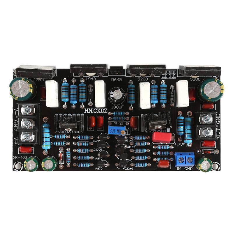 1PC 200W 1943 + 5200 High Mono - огляд і ціна Diy Electronics Board