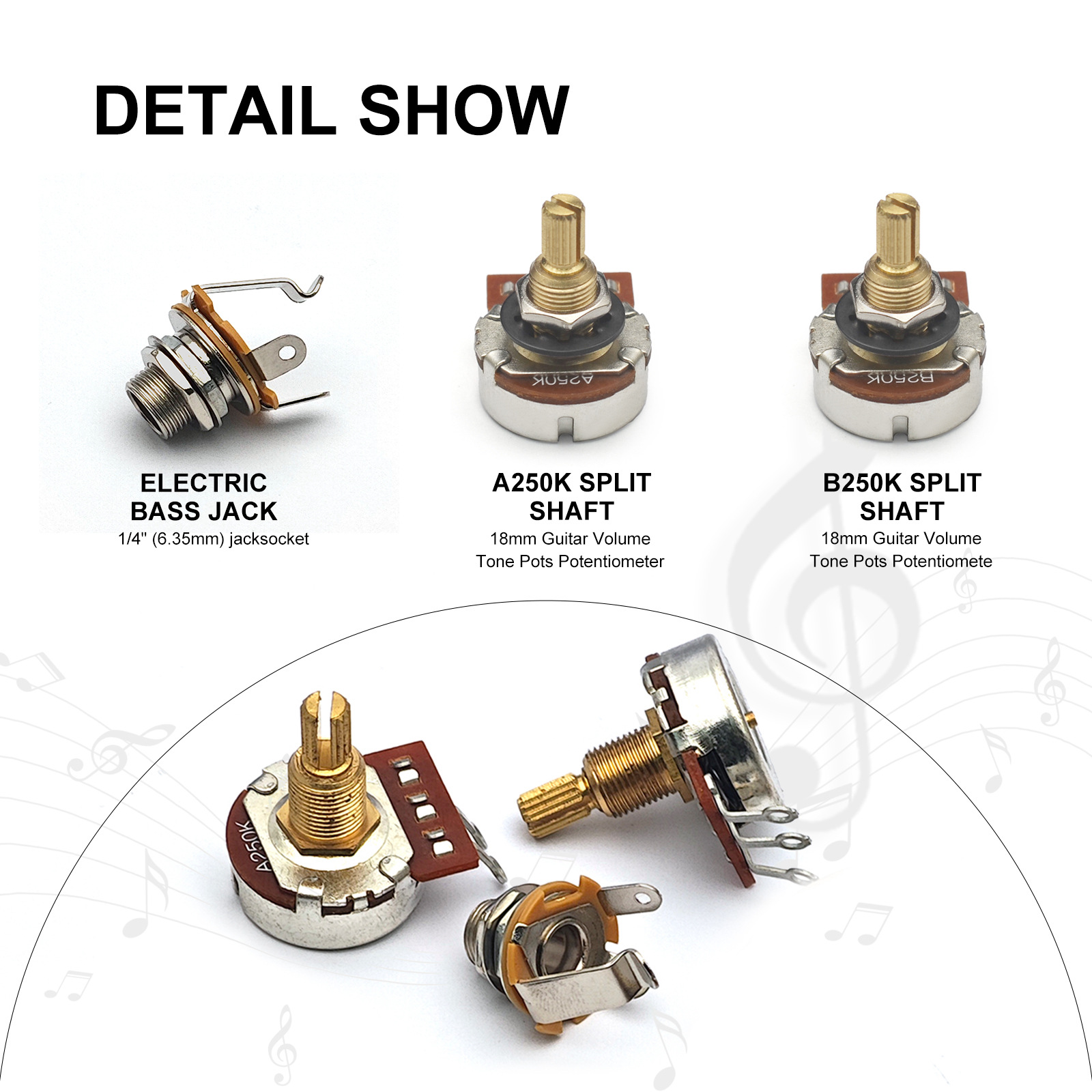 Bass DIY Wiring Harness1 Volum - огляд і ціна Diy Guitar Electronics Kit